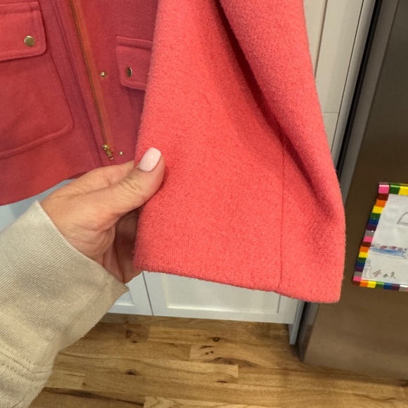 J. Crew Factory Vail Hooded Parka - Bubblegum pink - Picture 9 of 14